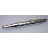 VÝFUK LEVÝ DOUTNÍK - CHROM - JAWA 300CL + MODEL 42 - (ZÁNOVNÍ DÍL)